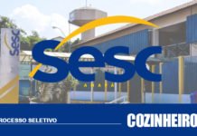 O SESC Amapá abre processo seletivo para o cargo de Cozinheiro