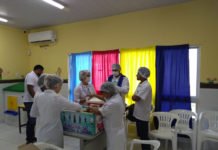 Vacinação contra sarampo inicia cronograma em escolas da capital