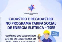 CEA inicia cadastro de consumidores no Programa Tarifa Social