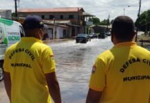Defesa Civil de Macapá monitora pontos de alagamento após fortes chuvas na capital