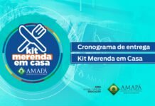Confira o cronograma de entrega da quinta etapa do Kit merenda em casa