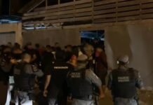 Fiscalização Covid-19: MP-AP desmobiliza festa com mais de 300 pessoas, multa e prende o realizador do evento