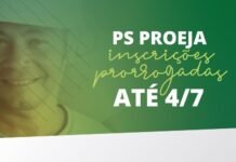 IFAP: Inscrições no processo seletivo Proeja 2021.2 são prorrogadas