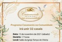 Casamento Comunitário do TJAP vai unir 32 casais neste sábado (13)