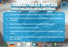 Governo do Amapá abre chamada pública com 1682 vagas para seis centros profissionalizantes da rede estadual