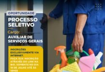 Sesc Amapá abre inscrições para processo seletivo na função de AUXILIAR DE SERVIÇOS GERAIS