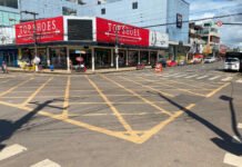 CTMac inicia sinalização para mudança de sentido em quatro vias no centro de Macapá; confira